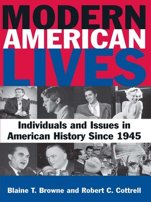 cover image of Modern American Lives